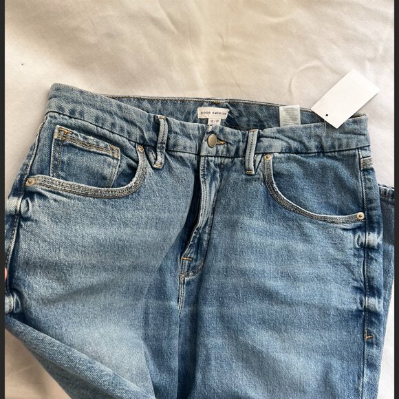 Good American Good Icon High-Rise Jeans NWOT - Picture 7 of 8